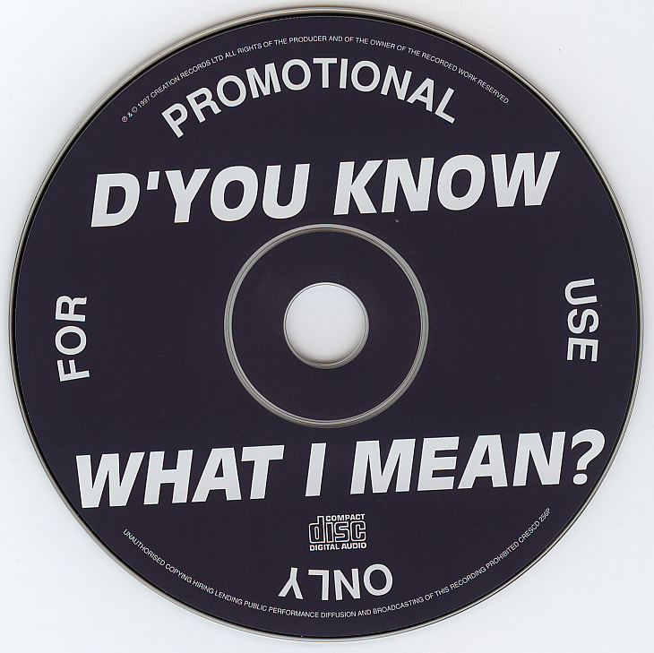 D'You Know What I Mean?