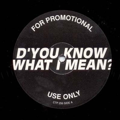 D'You Know What I Mean?
