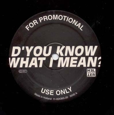 D'You Know What I Mean?