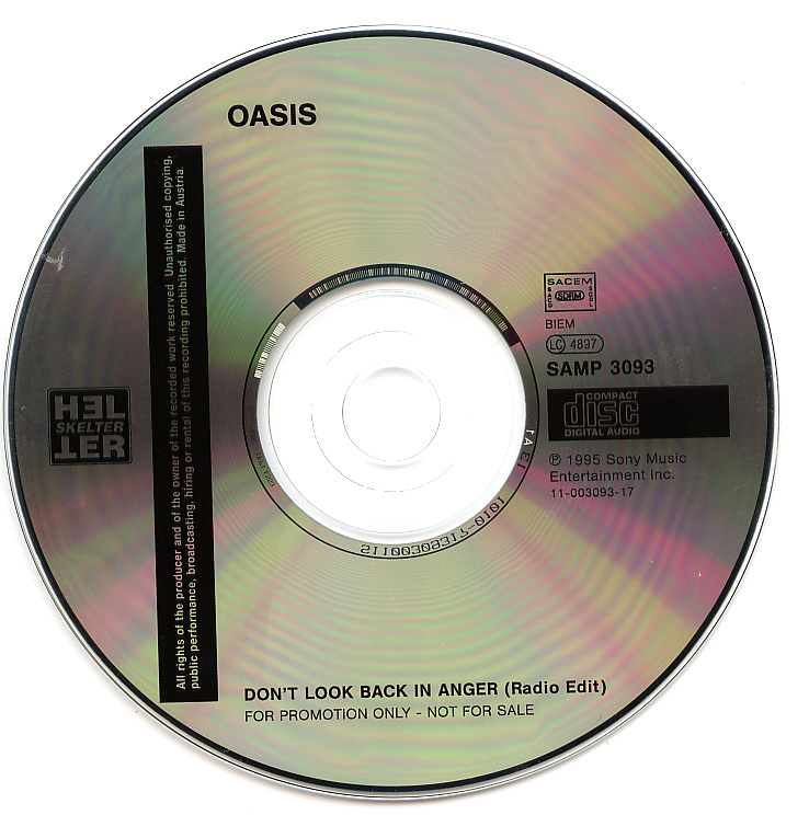 Don't Look Back In Anger