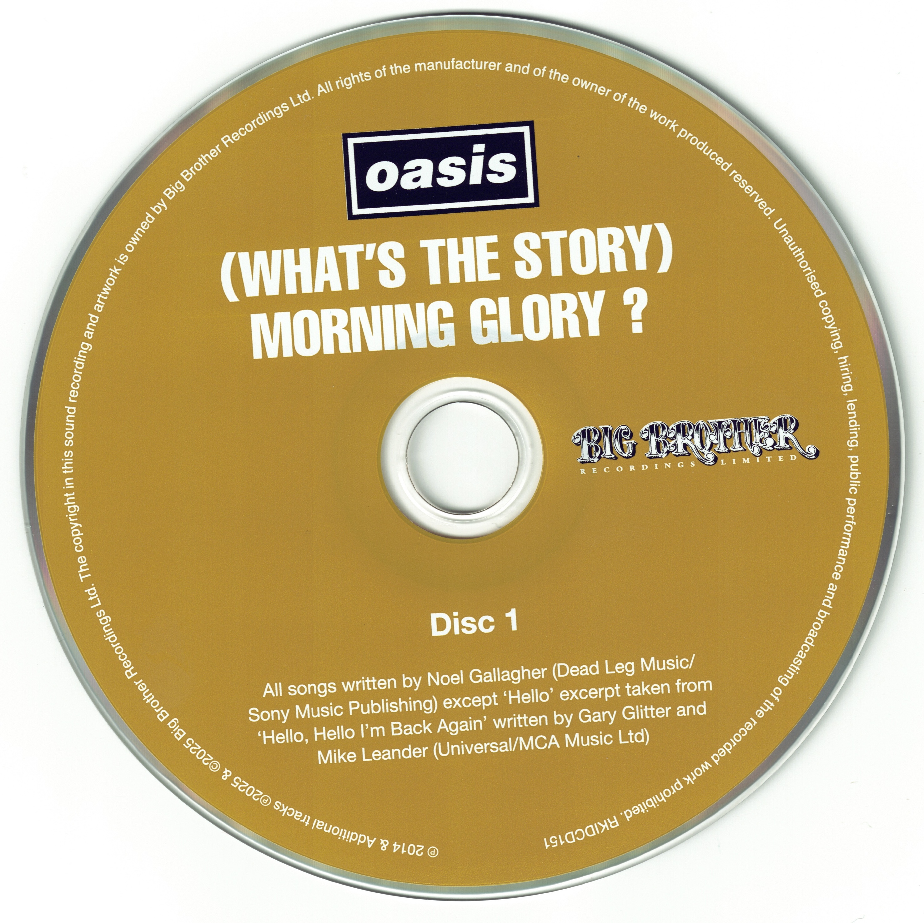 (What's The Story) Morning Glory? (30th Anniversary Edition)