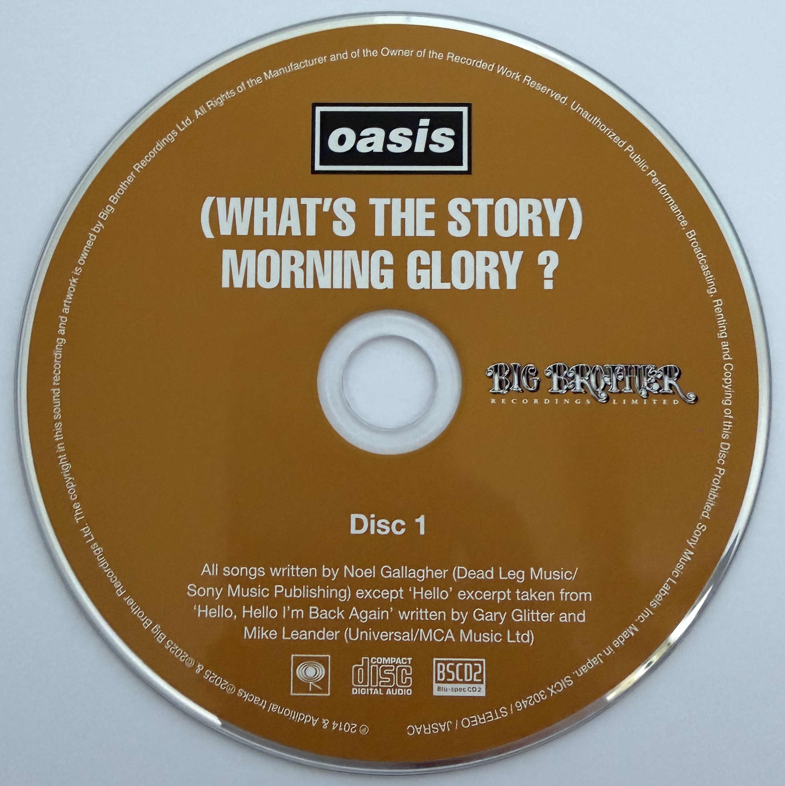(What's The Story) Morning Glory? (30th Anniversary Edition)