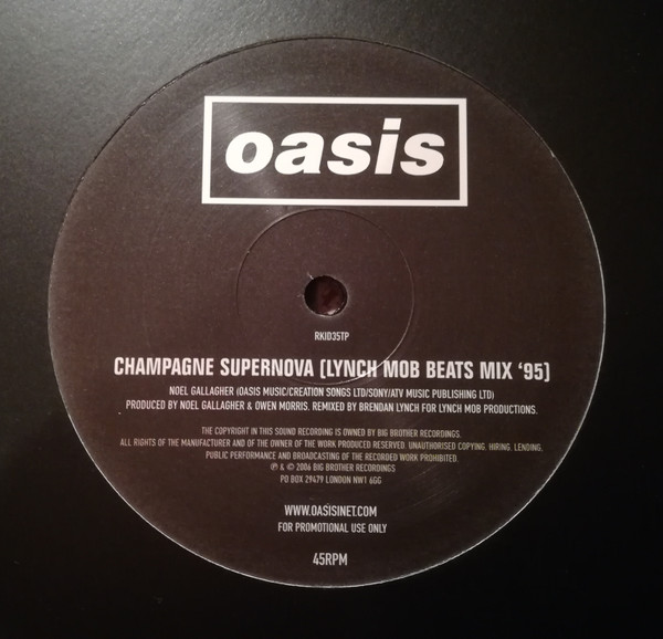 Champagne Supernova (Lynch Mob Beats Mix '95)